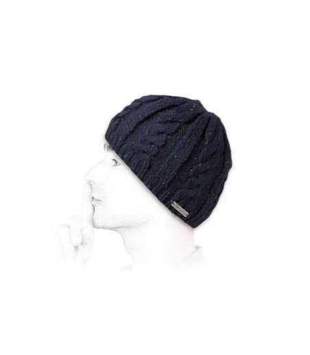 Gorro hombre azul marine